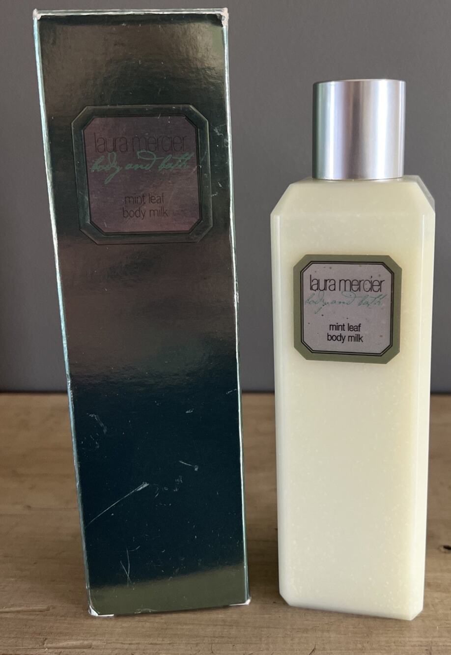 Laura Mercier Body Milk Mint Leaf Lotion Body & Bath 8oz / 200ml NIB